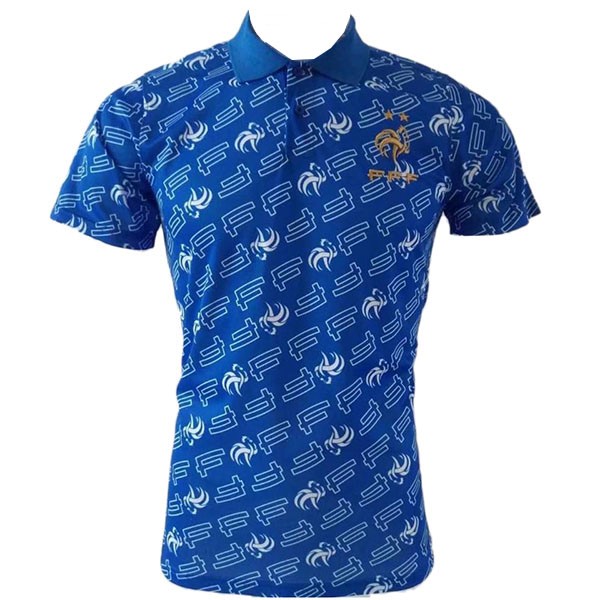 Polo Francia 2019 Blu Luce